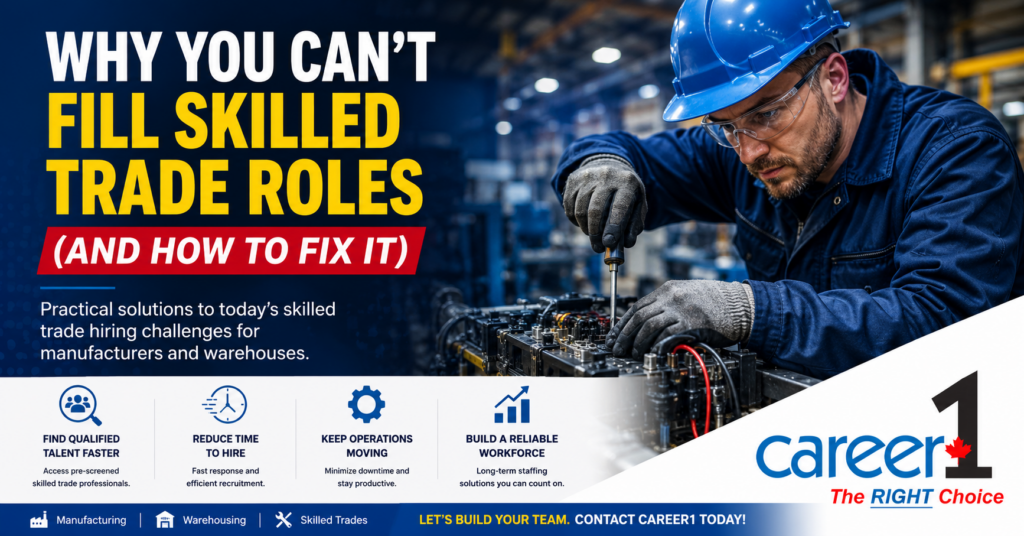 Skilled trade recruitment solutions for industry